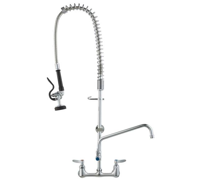 Virtuvinis sieninis maišytuvas su priešnuplaunamu purkštuvu9