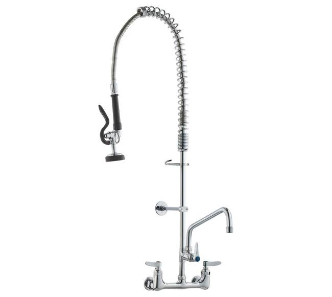 Virtuvinis sieninis maišytuvas su priešnuplaunamu purkštuvu10