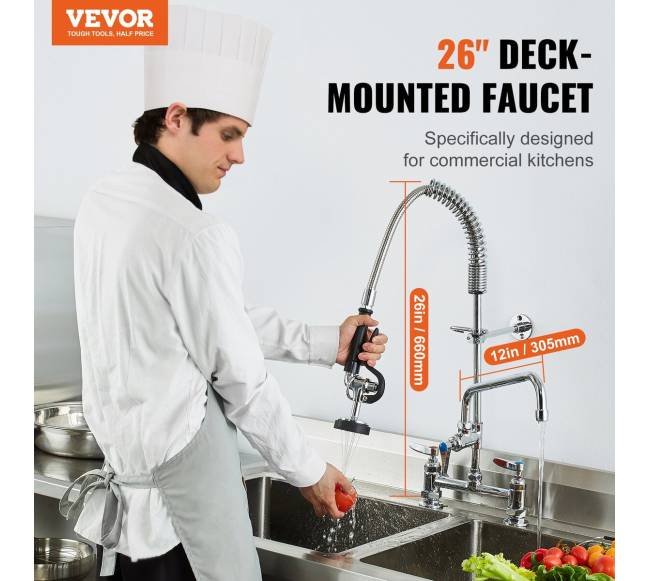 Virtuvinis maišytuvas su praplovimo purkštuvu1