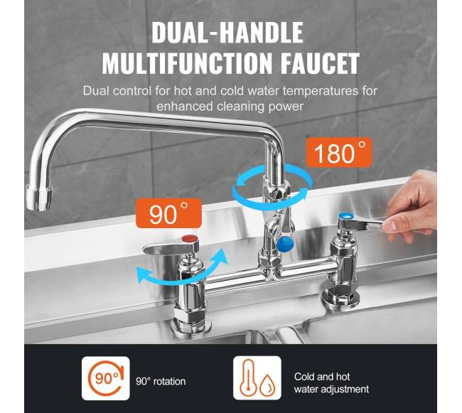 Virtuvinis maišytuvas su praplovimo purkštuvu4