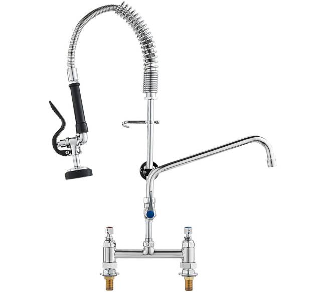 Virtuvinis maišytuvas su praplovimo purkštuvu9