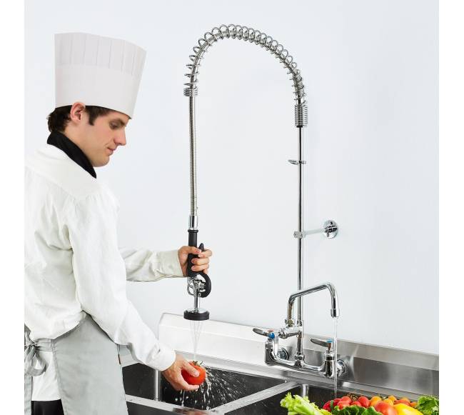 Pramoninis maišytuvas su priešplovimo purkštuvu7