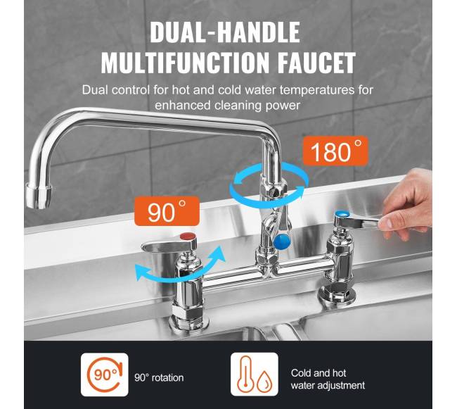 Komercinė virtuvės maišytuvo sistema4