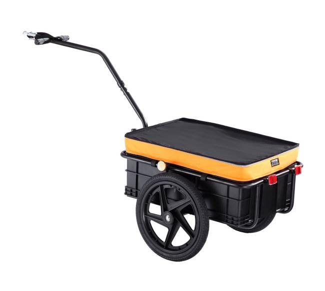 Dviračio krovininis vežimėlis su uždanga0