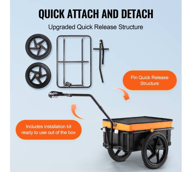 Dviračio krovininis vežimėlis su uždanga4