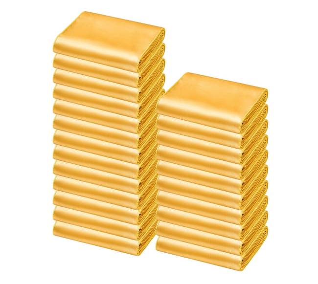 50 vnt. auksinės kėdės elastinės juostos8