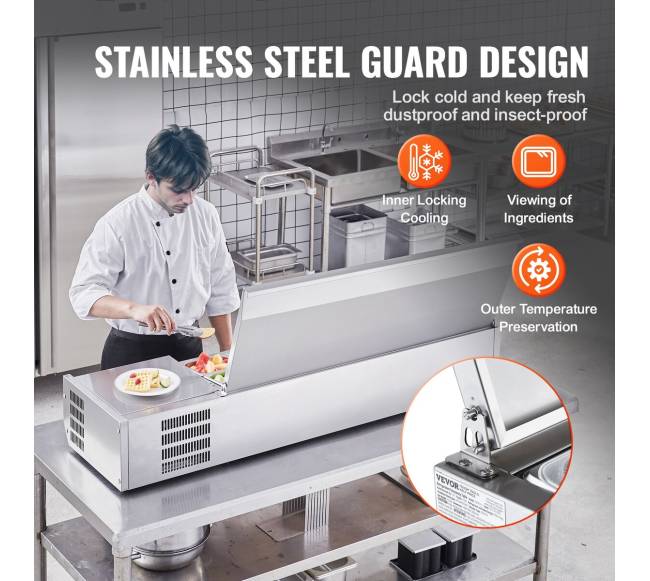 Šaltuvas salotų ir picų ruošimo stotis4