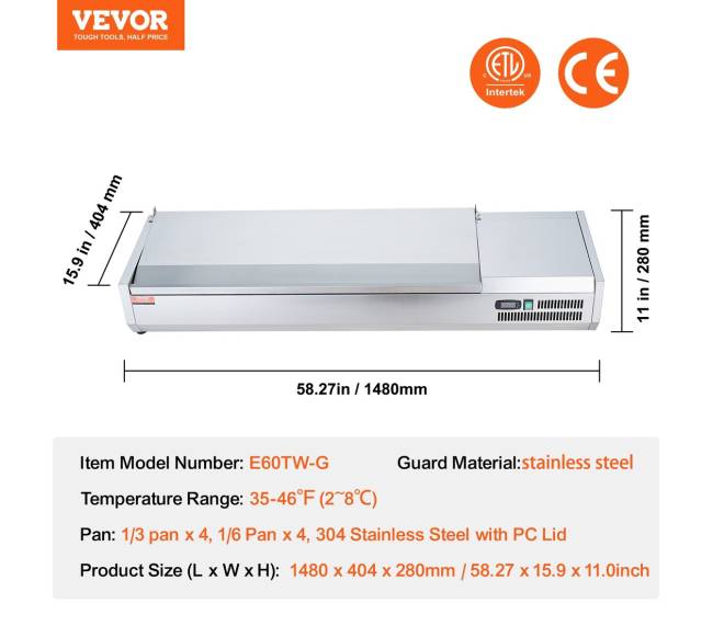 Šaltuvas salotų ir picų ruošimo stotis6