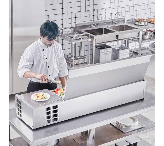 Šaltuvas salotų ir picų ruošimo stotis7