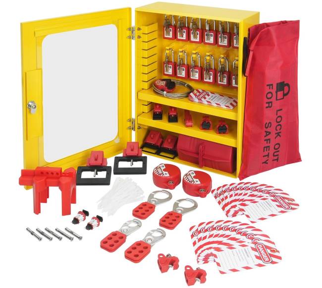 Elektros užraktų ir žymėjimo komplektas, 59 vnt.8