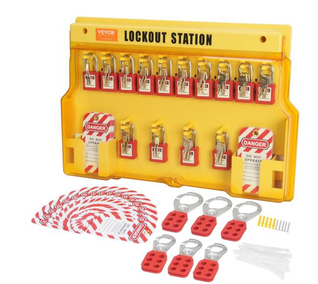 Elektros blokavimo rinkinys su 60 dalių8