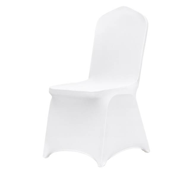 200 vnt. baltos spandekso kėdučių užvalkalai8