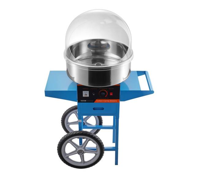 Elektros cukraus vatos aparatas su vežimėliu0