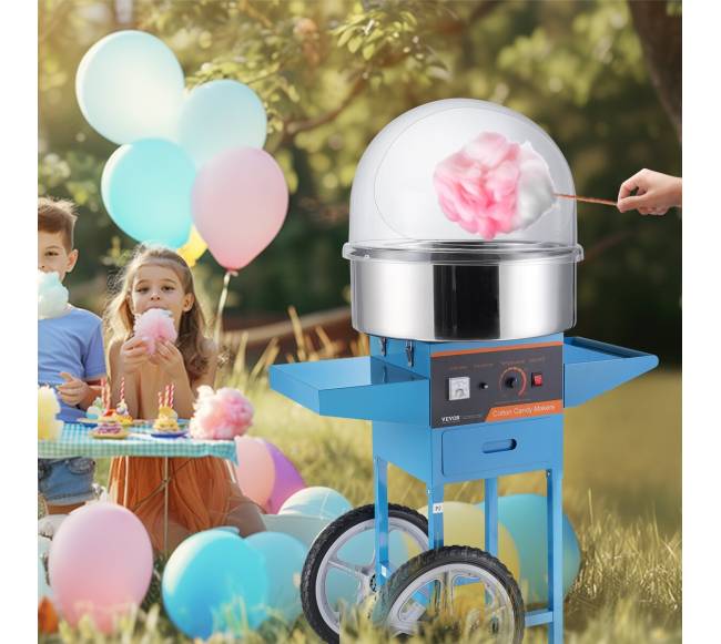 Elektros cukraus vatos aparatas su vežimėliu7