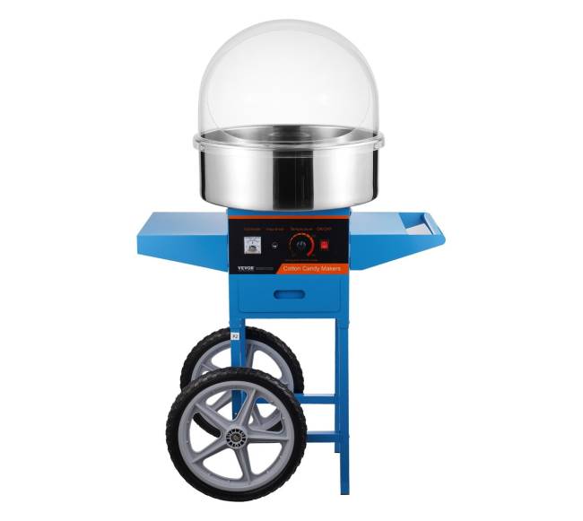 Elektros cukraus vatos aparatas su vežimėliu10