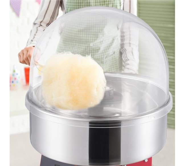 Elektrinė cukraus vatos mašina su dangčiu7