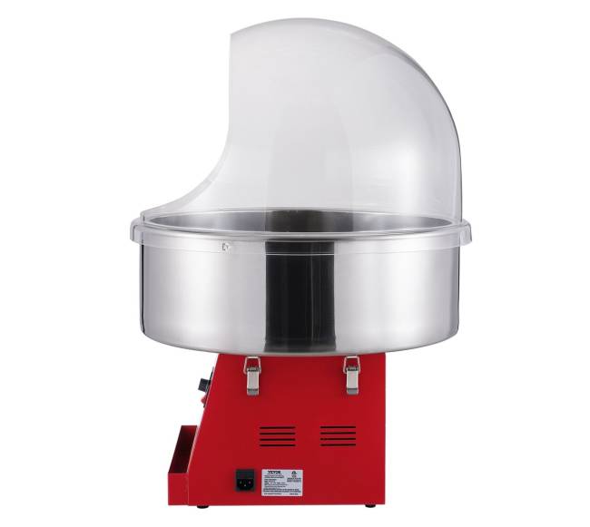 Elektrinė cukraus vatos mašina su dangčiu10