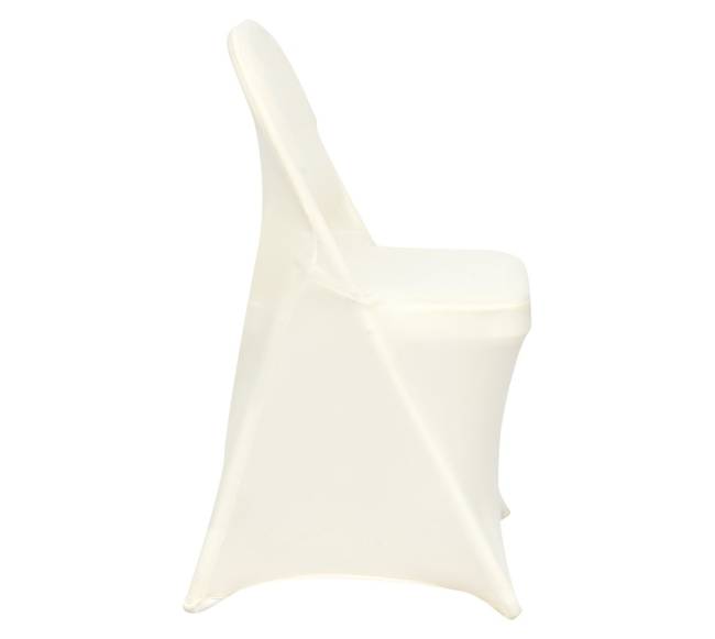 Ivory spandex kėdžių užvalkalai, 50 vnt.10