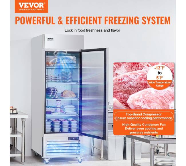 Komercinė šaldymo kamera su vienomis durimis1