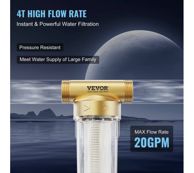 Nuosėdų filtras, 40 ir 30 mikronų3