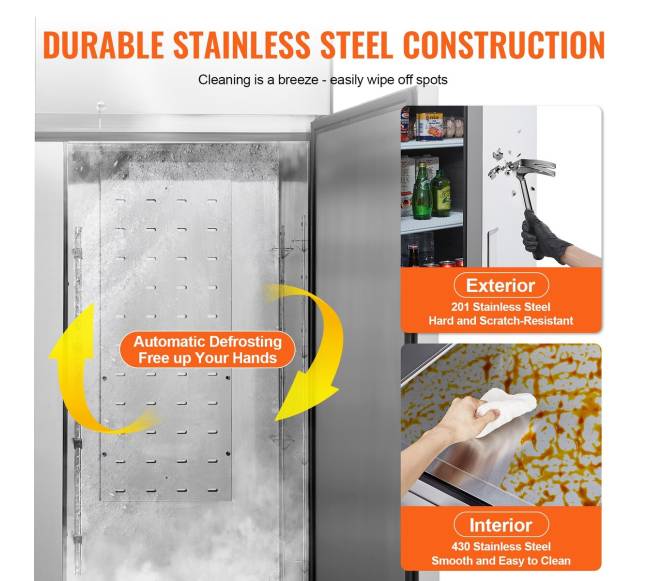 Komercinis šaldytuvas su 2 dviejų durų dėžėmis2