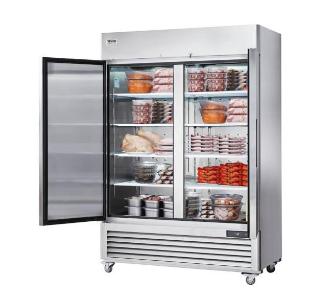 Komercinis šaldiklis 1100 L su 2 durimis10