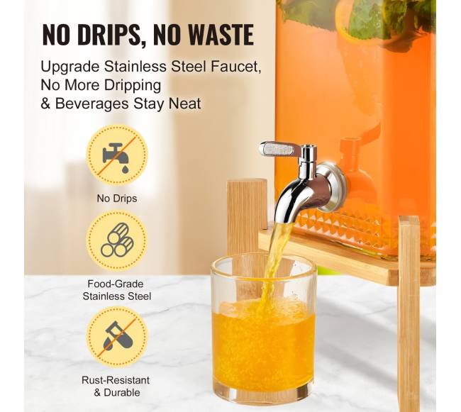 Gėrimų indas su stovu ir gaubtu2