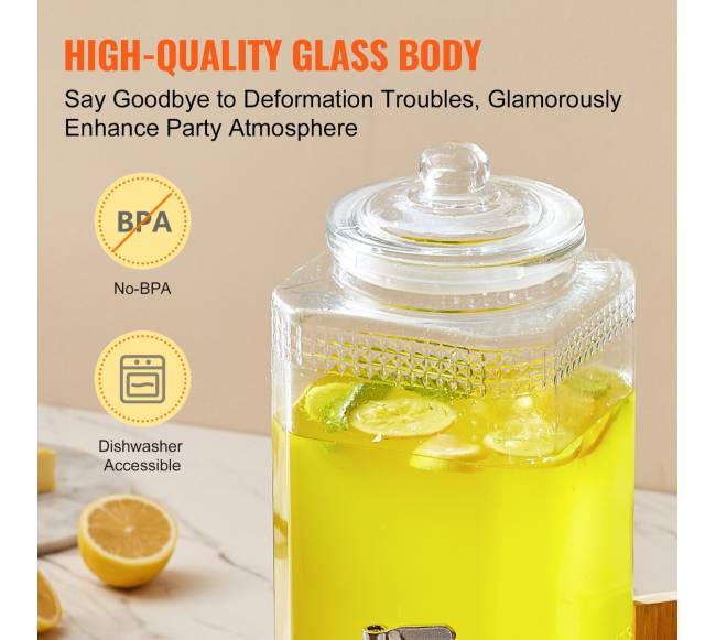 Gėrimų indas su stovu ir gaubtu3