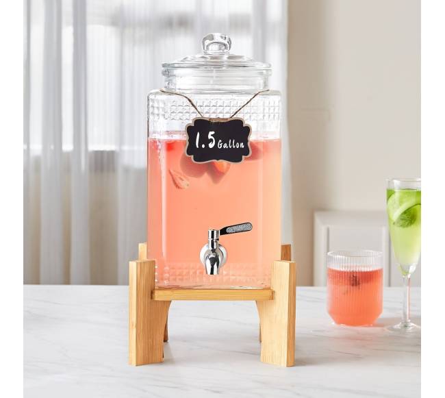 Gėrimų indas su stovu ir gaubtu7