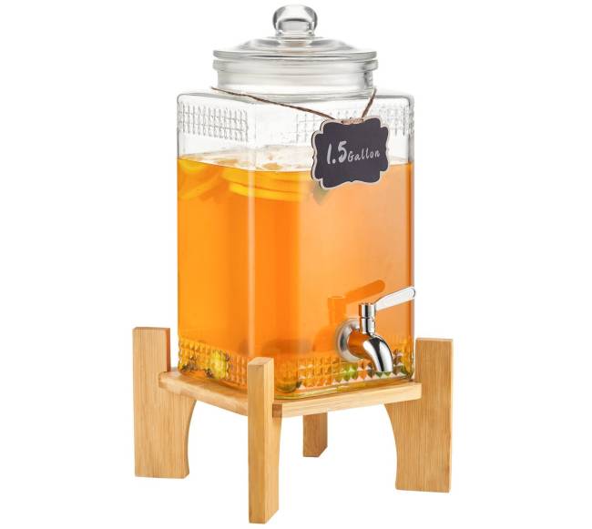 Gėrimų indas su stovu ir gaubtu10