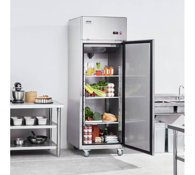 Komercinis šaldytuvas vienomis durimis7