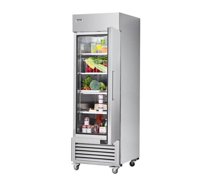 Komercinis šaldytuvas vienomis durimis10