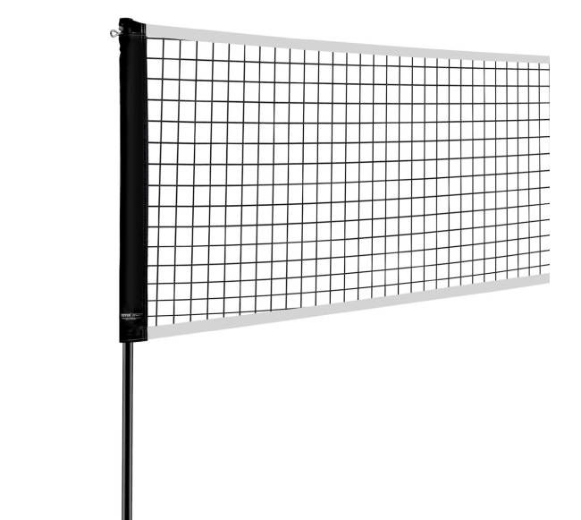 Nešiojamas badmintonas su tinklu ir raketėmis0