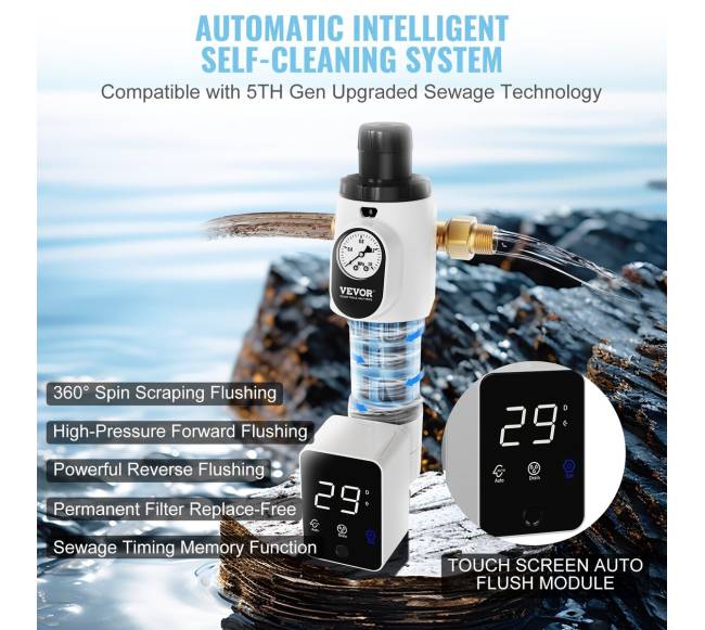 Vandens filtravimo sistema su 40 mikronų filtru2