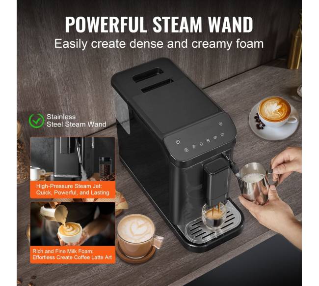 Automatinis espresso aparatas 20 bar su putų lazdele3