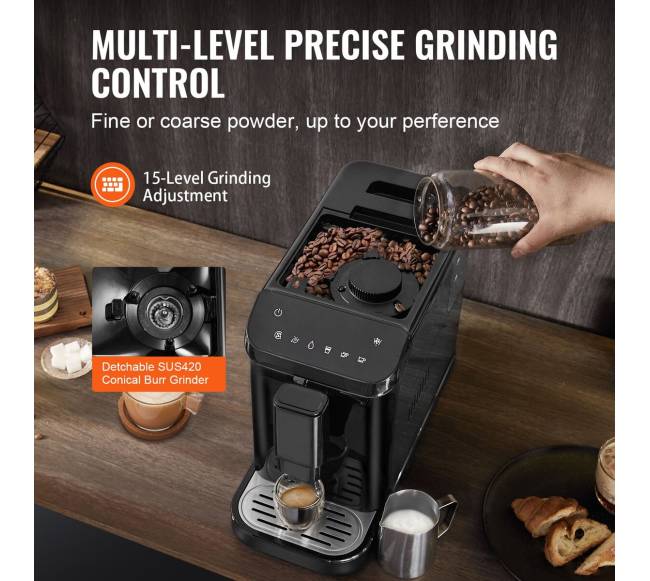 Automatinis espresso aparatas su malūnėliu2