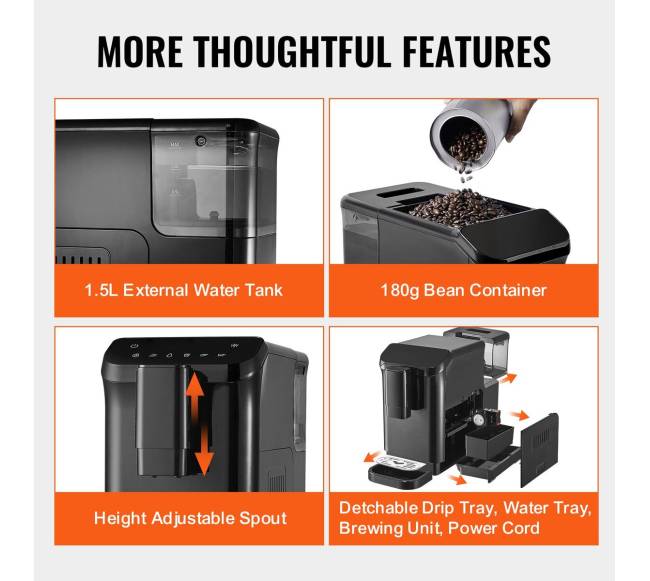 Automatinis espresso aparatas su malūnėliu5