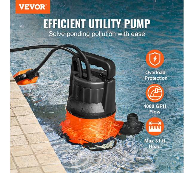 Panardinamasis vandens siurblys 700W 4148 GPH1