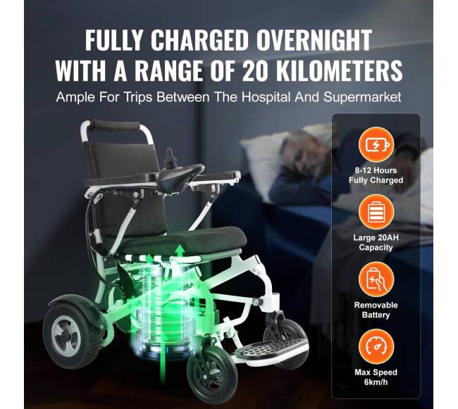 Sulankstomas elektrinis vežimėlis su motoru2