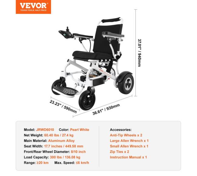 Sulankstomas elektrinis vežimėlis su motoru6