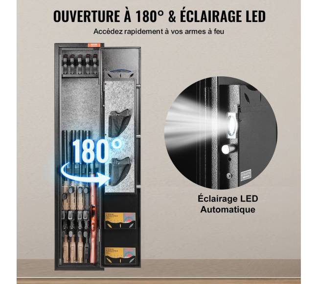 Seifas ginklams su piršto atspaudu užraktu5