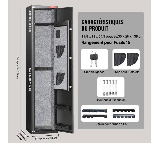 Seifas ginklams su piršto atspaudu užraktu6