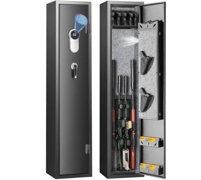 Seifas ginklams su piršto atspaudu užraktu8