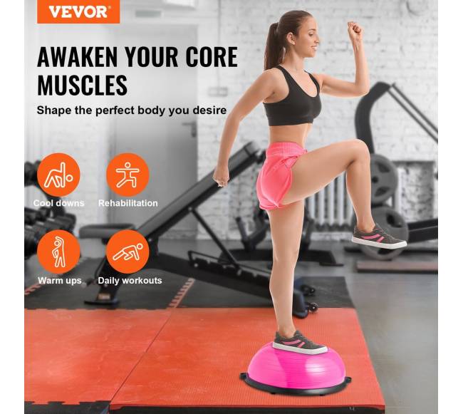 Pusiau treniruoklis balansui su juostomis1