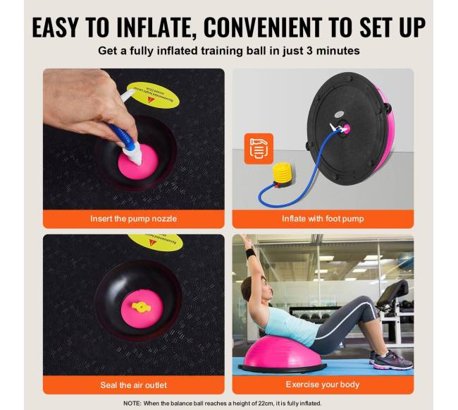 Pusiau treniruoklis balansui su juostomis4