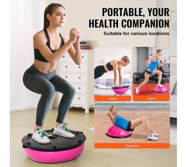 Pusiau treniruoklis balansui su juostomis5