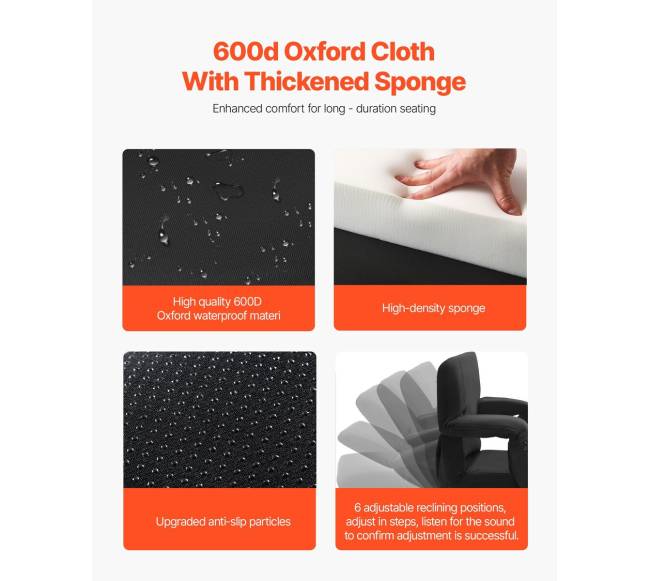 Šildoma sulankstoma kėdė su atlošu (2 vnt.)1