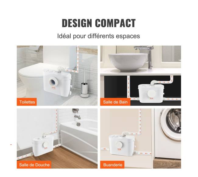 Maceratorius siurblys su 3 įleidimais5