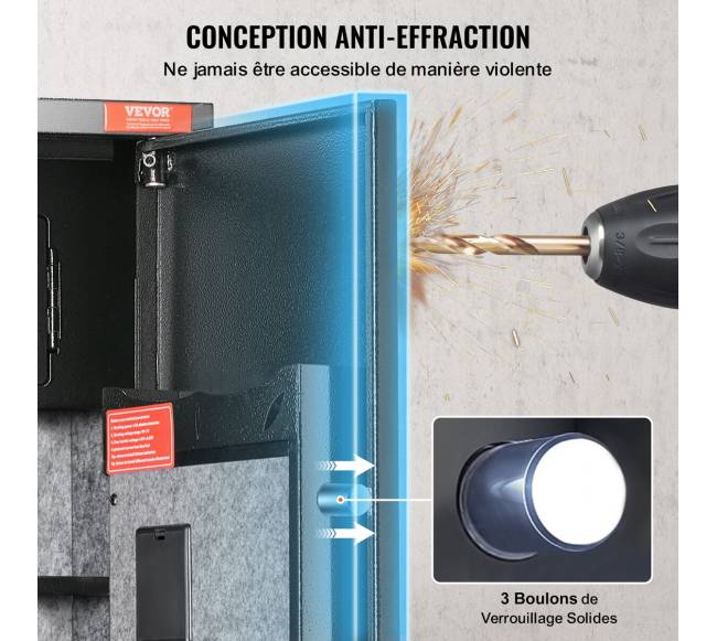 Šautuvų seifas su skaitmenine klaviatūra ir užraktu4