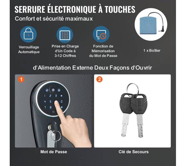7-8 šautuvų seifas su skaitmenine klaviatūra2